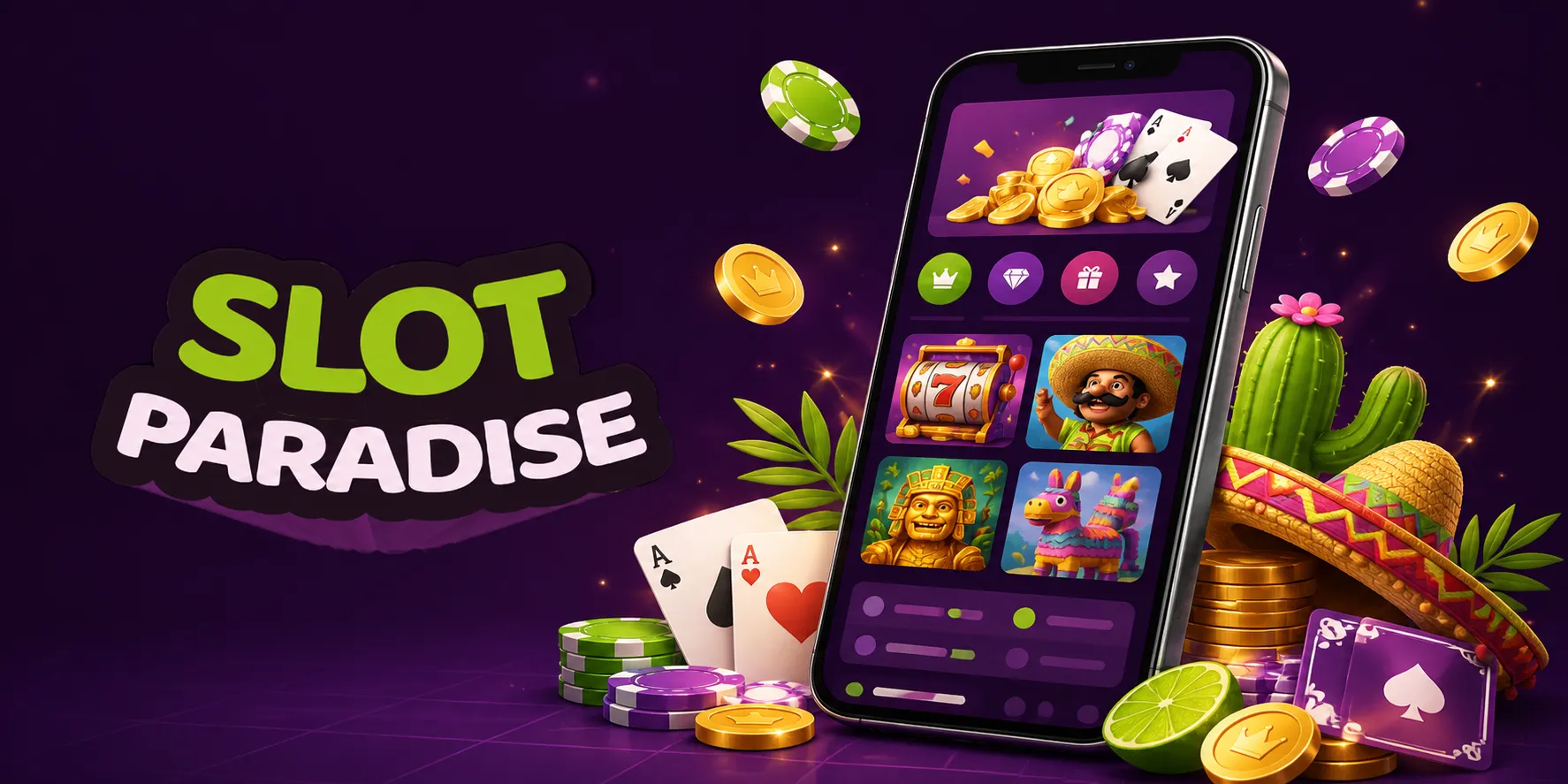 SlotParadise Casino app-skjermbilde